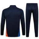 Conjunto Agasalho Treino Olympique de Marseille 23/24 - Azul Escuro