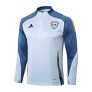Conjunto Agasalho Treino Boca Juniors 23/24 - Azul Claro