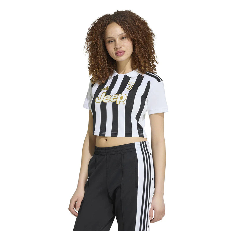 Camisa Juventus Feminina Crop Home 26/27