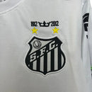 Camisa Santos Home 11/12 Manga Longa Retrô - Branca