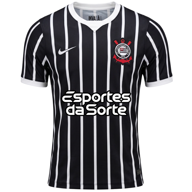 Camisa Corinthians Away 26/27 Com Patrocínio - Torcedor Nike Masculina - Listrada