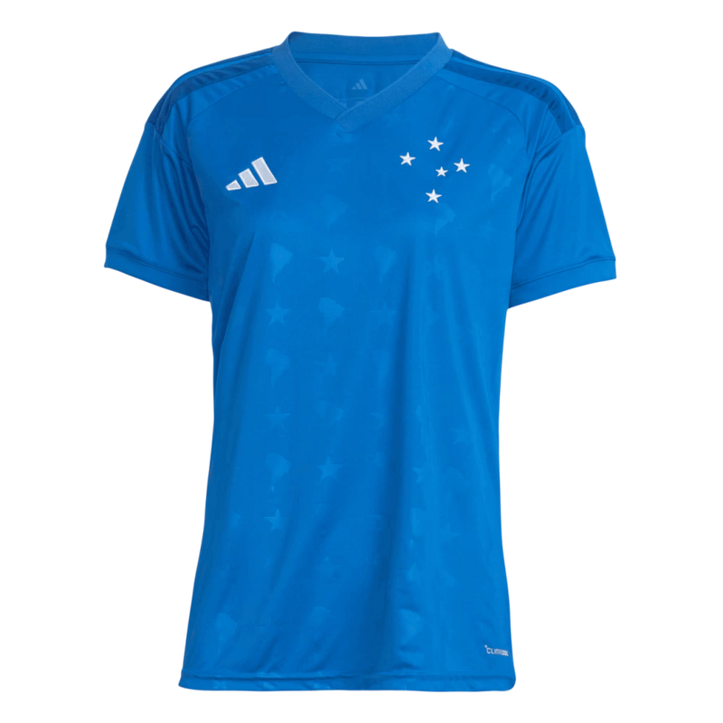 Camisa Cruzeiro Home 26/27 - Torcedor Adidas Feminina - Azul
