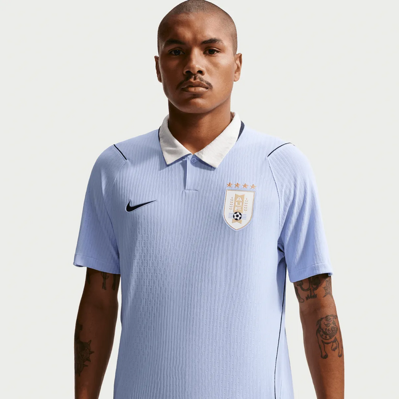 Camisa Uruguai Home Versão Jogador Copa do Mundo 2026