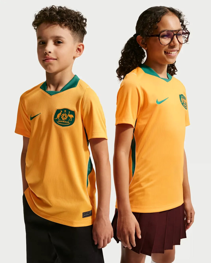 Kit Infantil Austrália Home Copa do Mundo 2026