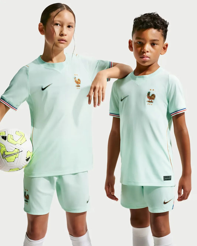 Kit Infantil França Away Copa do Mundo 2026