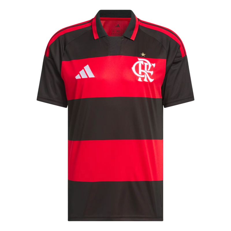 Camisa Flamengo Home 26/27 - Torcedor Adidas Masculina - Rubro - negra