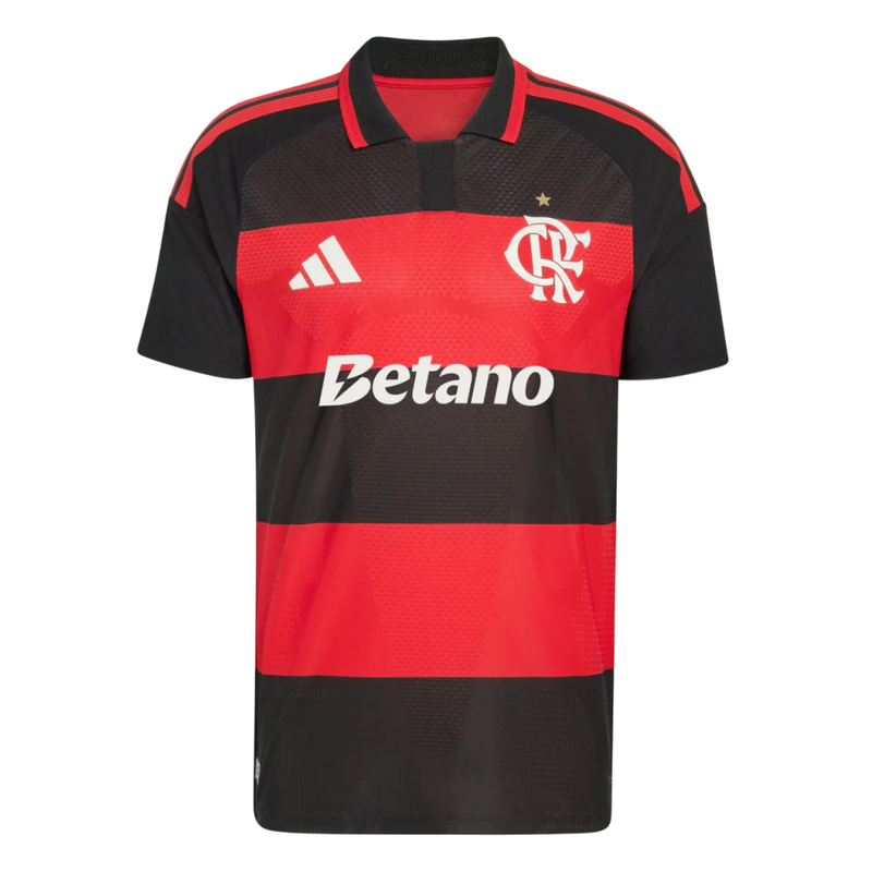 Camisa Flamengo Home 26/27 Betano - Jogador Adidas Masculina - Rubro - negra