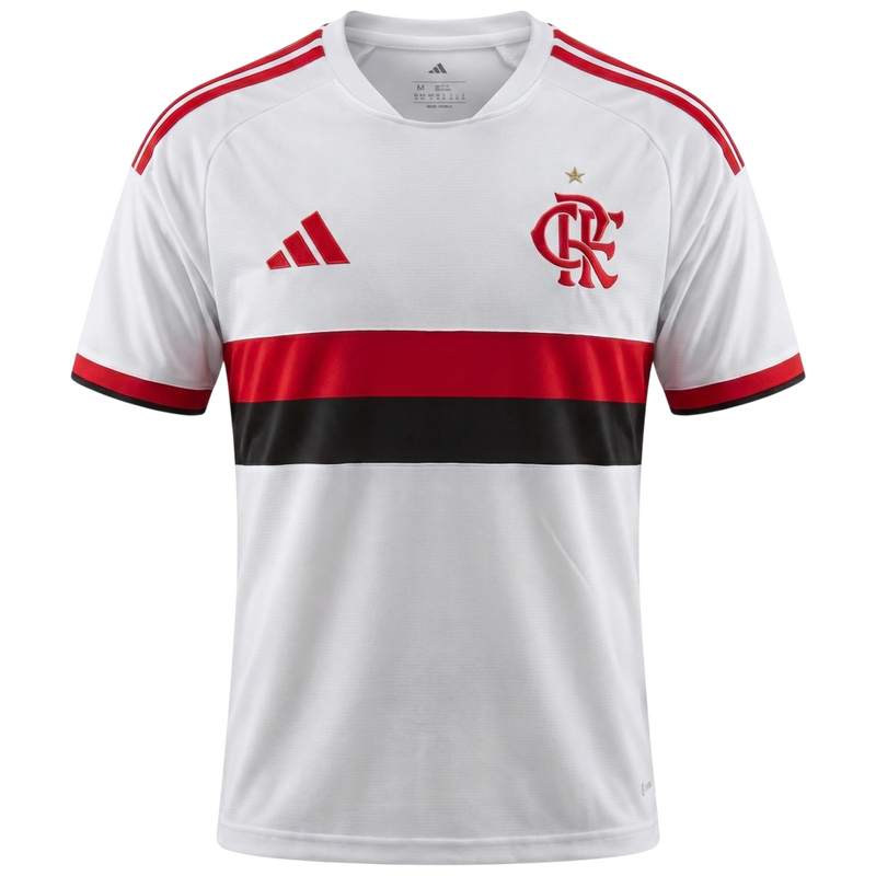 Camisa Flamengo Home 26/27 - Torcedor Adidas Masculina - Branca