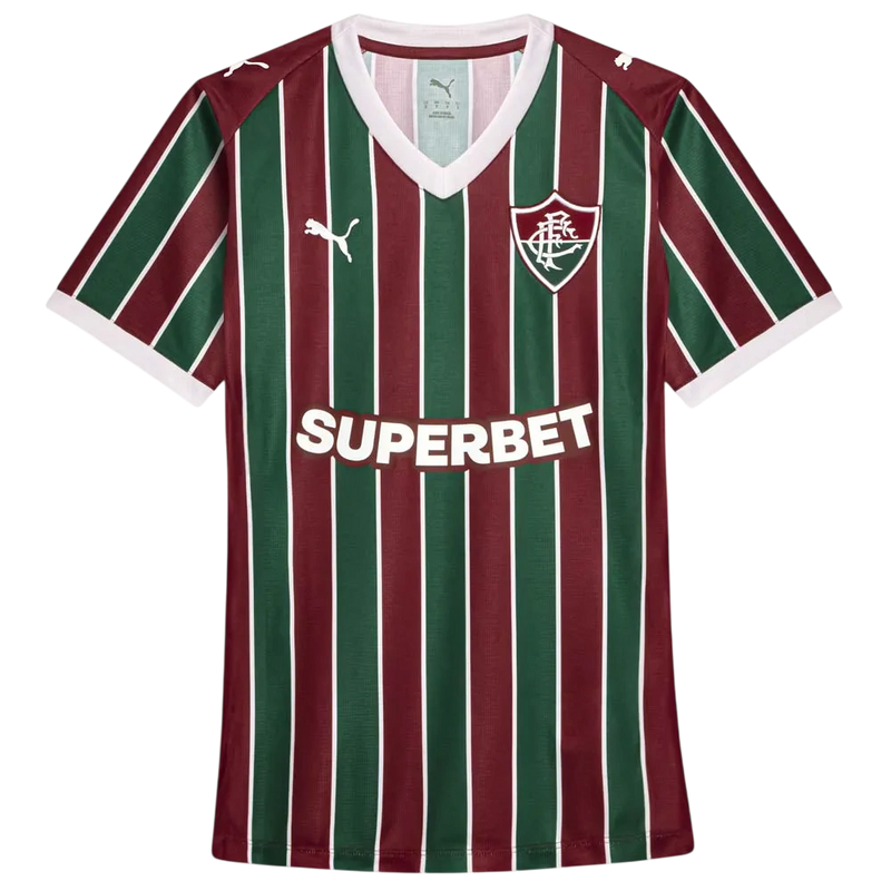 Camisa Fluminense Home 26/27 - Torcedor Puma Feminina - Tricolor