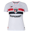 Camisa São Paulo Home 26/27 - Torcedor New Balance Feminina - Branca