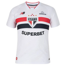 Camisa São Paulo Home 26/27 - Jogador New Balance Masculina - Branca
