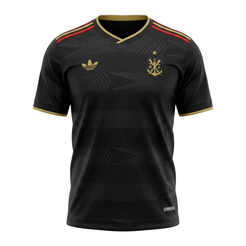 Camisa Flamengo 26/27 - Torcedor Adidas Masculina - Preta