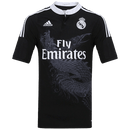 Camisa Real Madrid Third 14/15 Retrô - Preta
