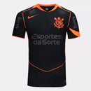 Camisa Corinthians Third 25/26 - Preta e Laranja