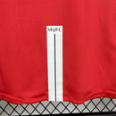 Camisa Manchester United Home 07/08 Manga Longa Retrô