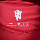 Camisa Manchester United Home 07/08 Manga Longa Retrô