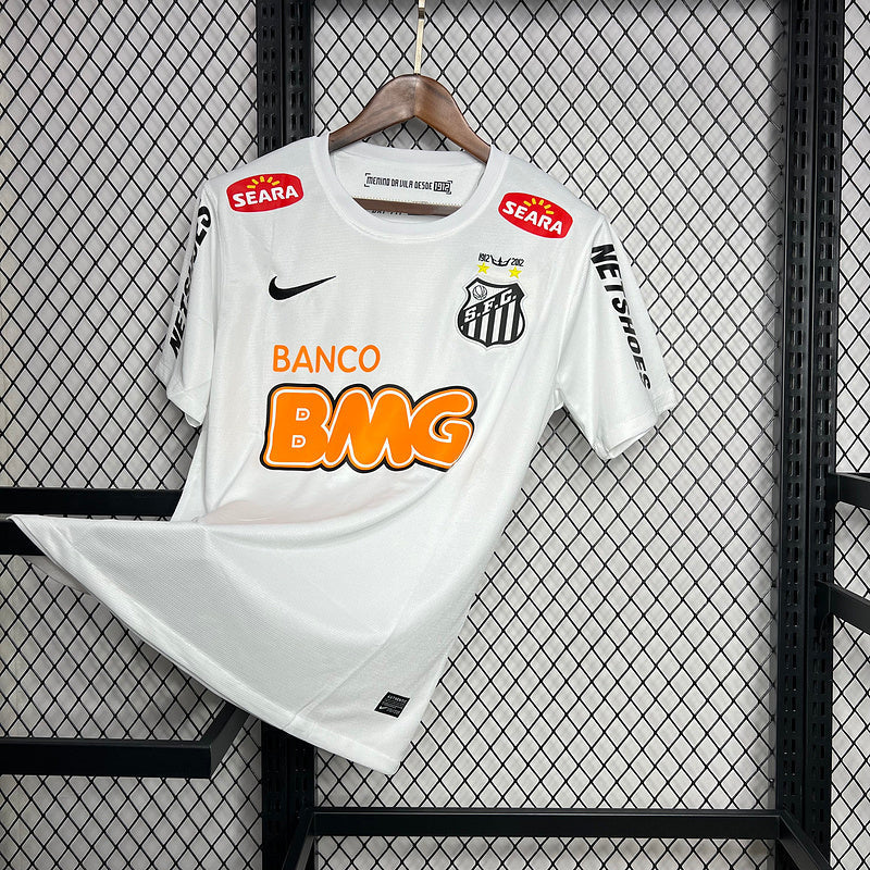 Camisa Santos Home 11/12 Retrô - Branco