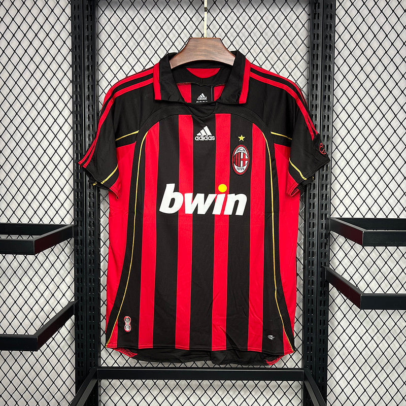 Camisa Milan Home 06/07 Retrô