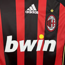 Camisa Milan Home 06/07 Manga Longa Retrô