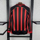 Camisa Milan Home 06/07 Manga Longa Retrô