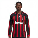 Camisa Milan Home 06/07 Manga Longa Retrô