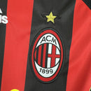 Camisa Milan Home 06/07 Manga Longa Retrô