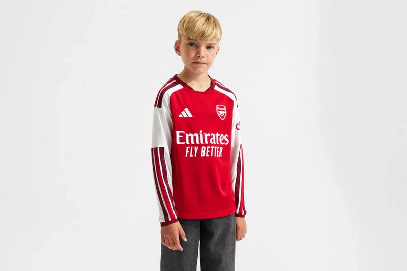 Kit Infantil Arsenal Home Manga Longa 26/27