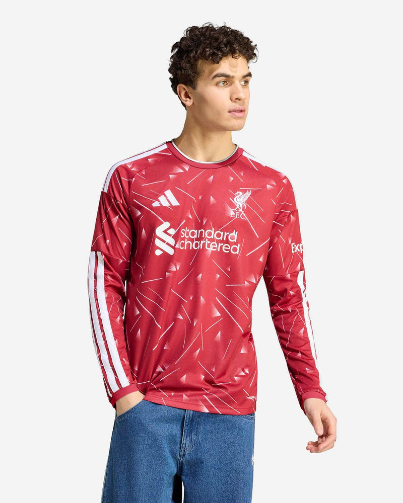 Camisa Liverpool Manga Longa Home 26/27