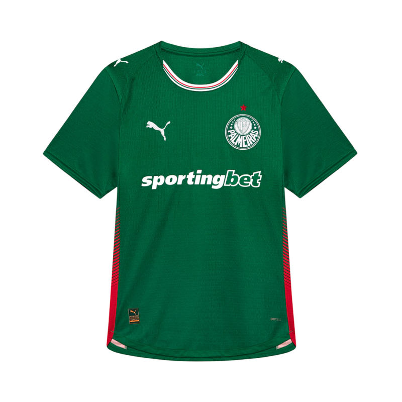 Camisa Palmeiras Home 26/27 - Jogador Puma Masculina - Verde