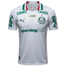 Camisa Palmeiras Away 26/27 Com Patrocínios - Jogador Puma Masculina - Branca