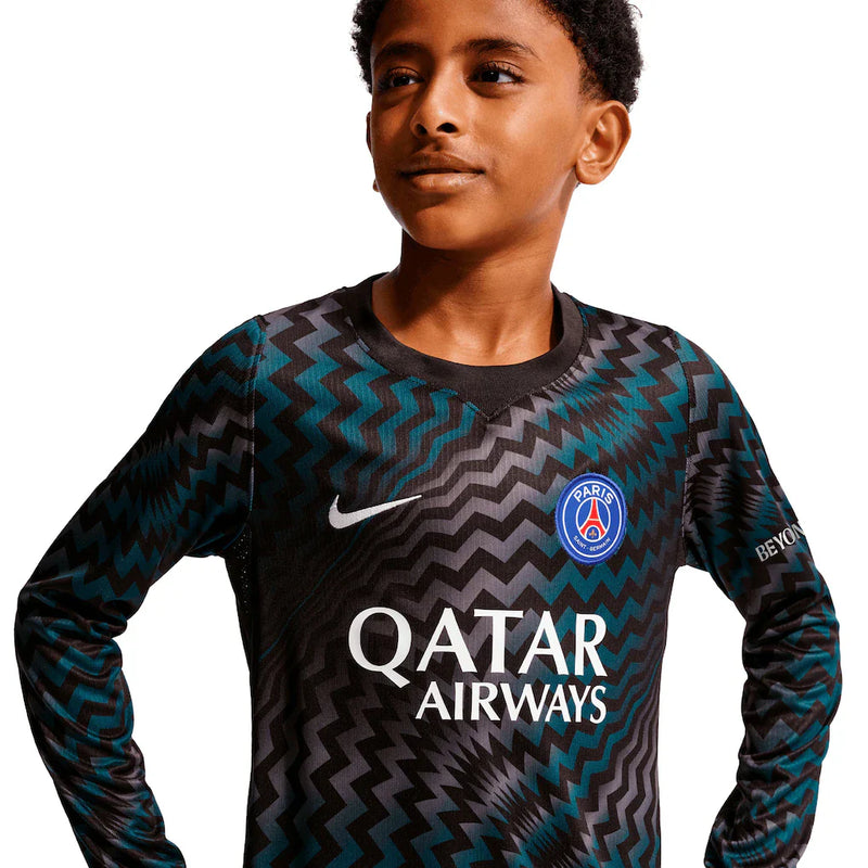Kit Infantil PSG Goleiro Home 26/27