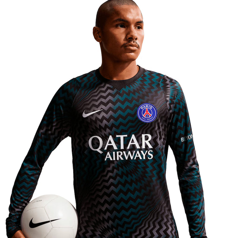 Camisa PSG Manga Longa Goleiro Home 26/27