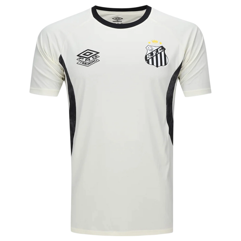 Camisa Santos 26/27 Pro Training - Torcedor Umbro Masculina - Branca