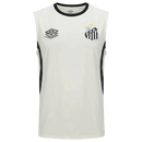 Camisa Santos 26/27 Pro Training Regata - Torcedor Umbro Masculina - Branca