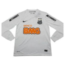 Camisa Santos Home 11/12 Manga Longa Retrô - Branca