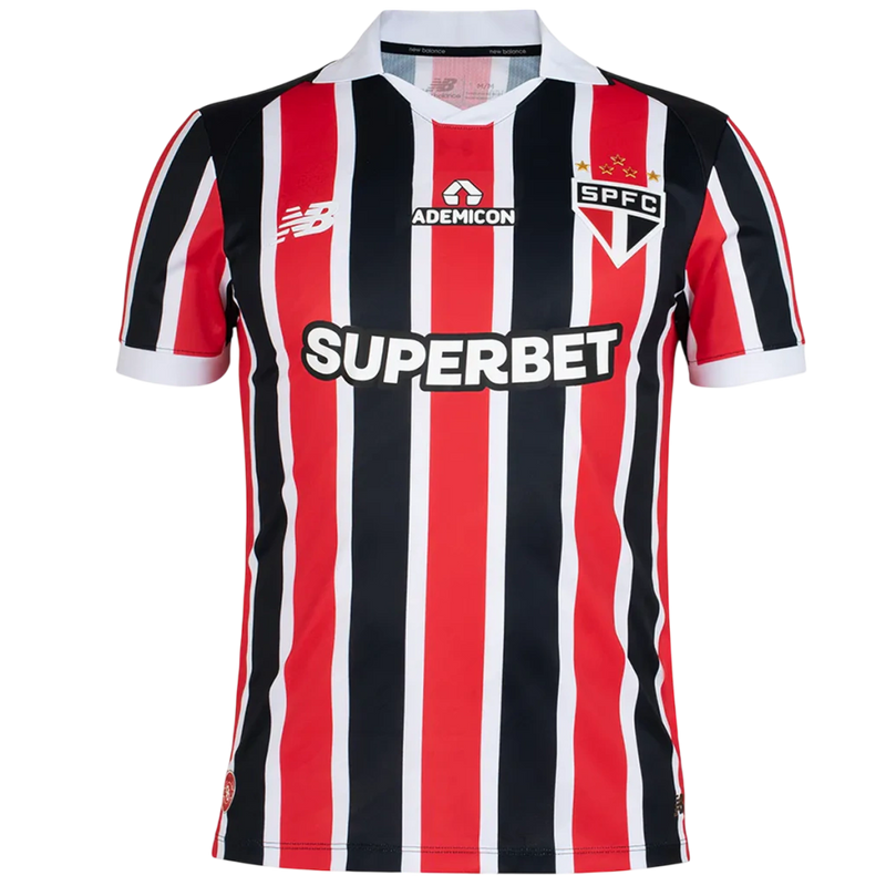 Camisa São Paulo Away 26/27 - Jogador New Balance Masculina - Tricolor