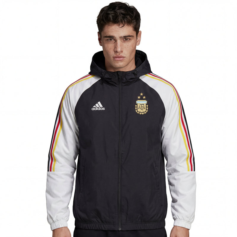 Corta Vento Argentina 24/25 - Preto e Branco