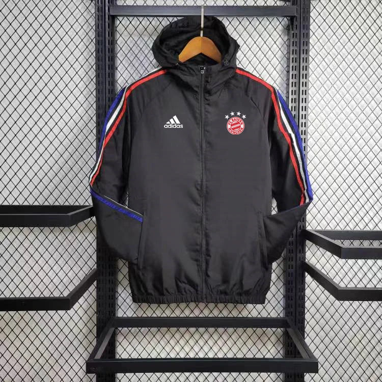 Corta Vento Bayern de Munique 24/25 - Preto e Vermelho