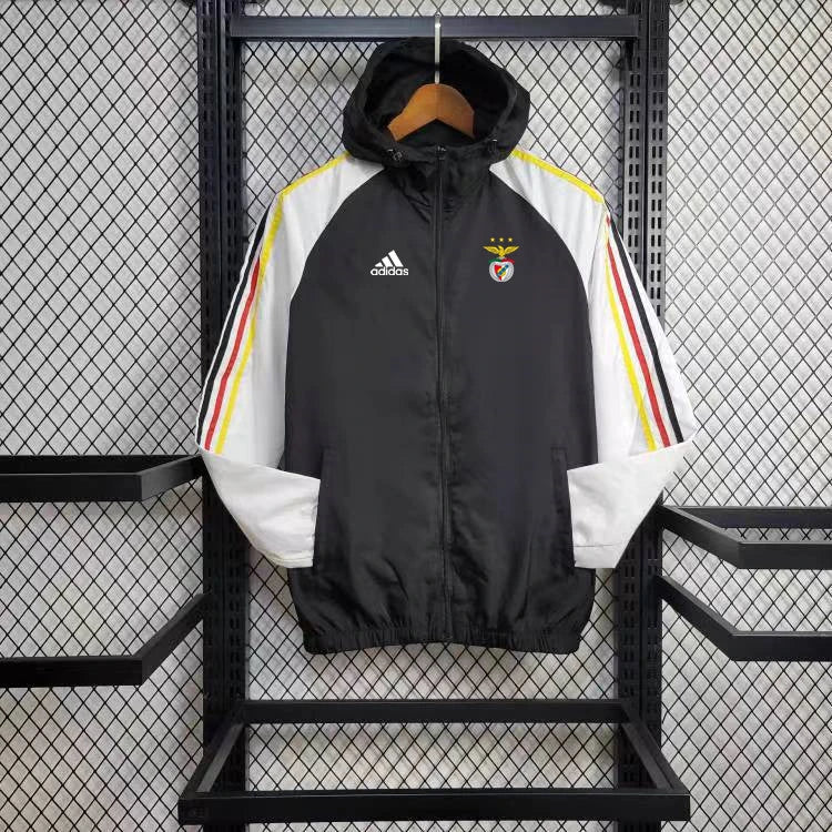 Corta Vento Benfica 24/25 - Preto e Branco