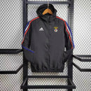 Corta Vento Benfica 24/25 - Preto e Vermelho