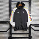 Corta Vento Juventus 24/25 - Preto e Branco