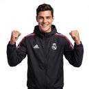 Corta Vento Real Madrid 24/25 - Preto Vermelho